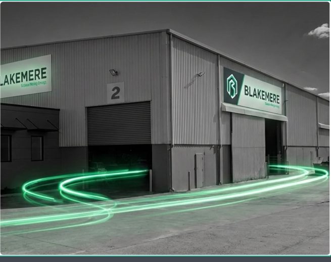 Blakemere's Perth facility at night