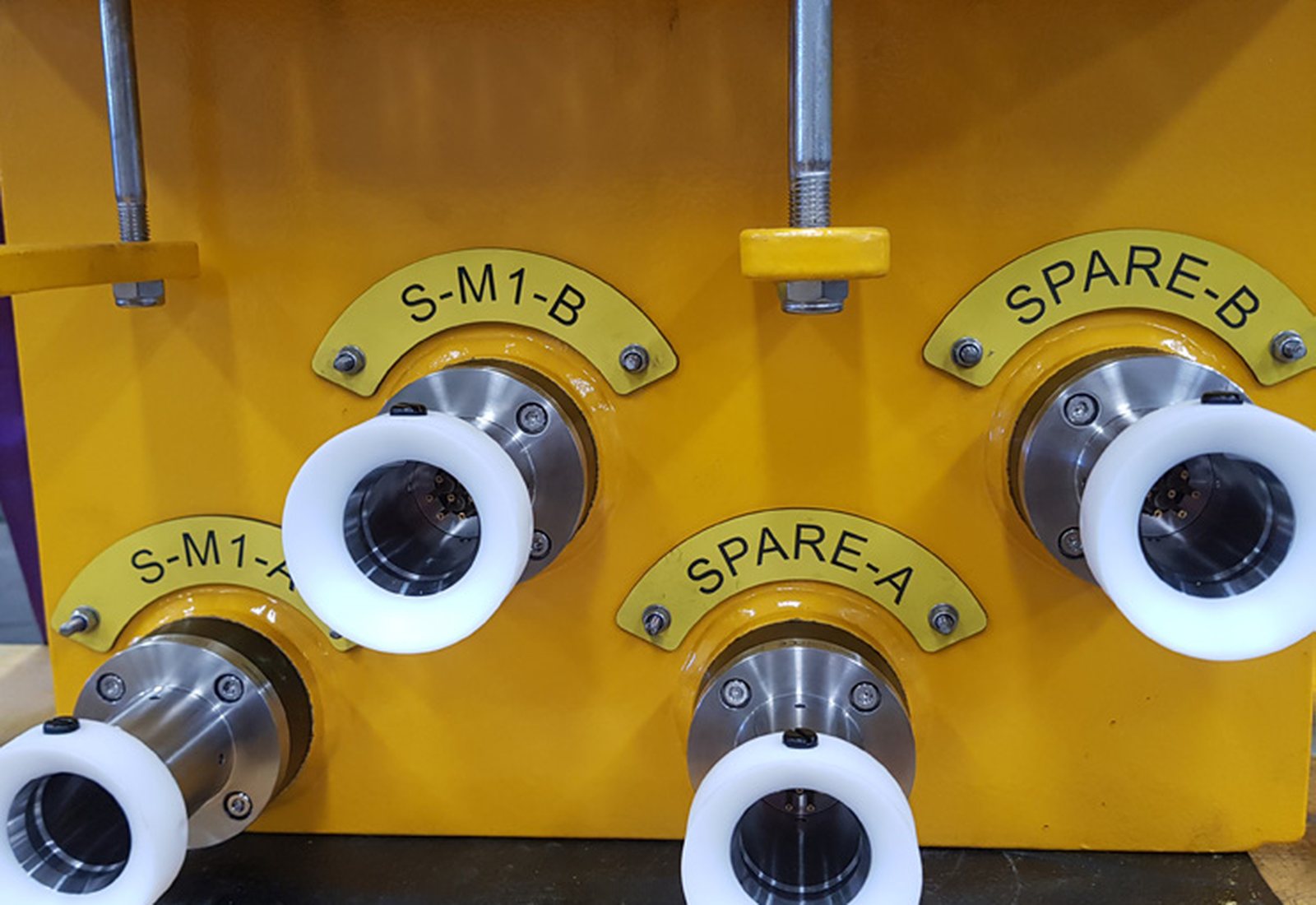 Electrical Distribution Unit with connectors, ready for offshore installation