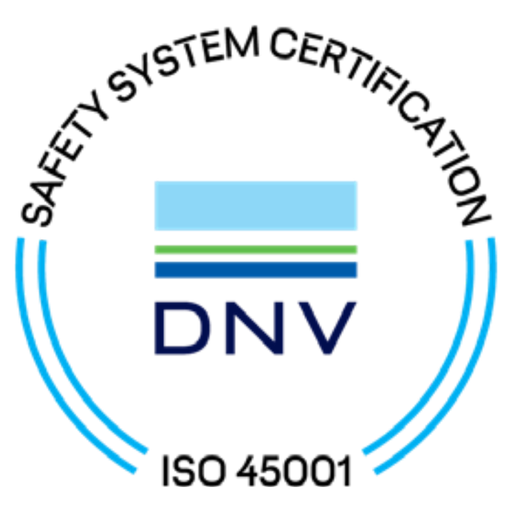 DNV safety system certification, ISO 45001